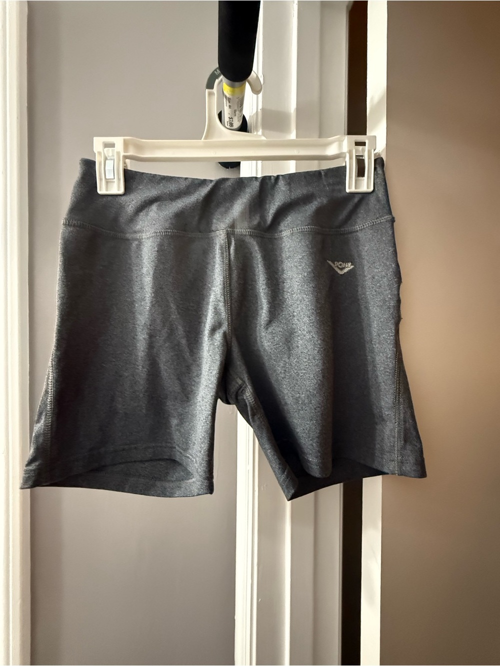 Pony Women's Charcoal Gray Bike Shorts